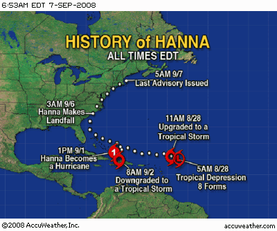 Hurricane Hanna Hurricane HANNA