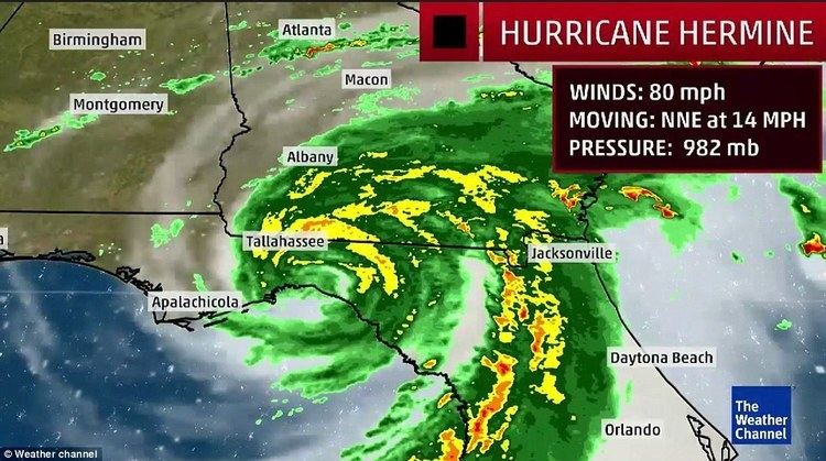 Hurricane Hermine Hurricane Hermine slams into Florida at 80mph raising fears of