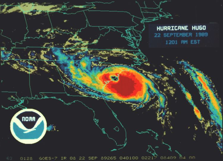 Hurricane Hugo TPC NHC HURRICANE HUGO