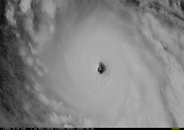 Hurricane Marie (2014) Incredible imagery of massive Hurricane Marie in the eastern Pacific