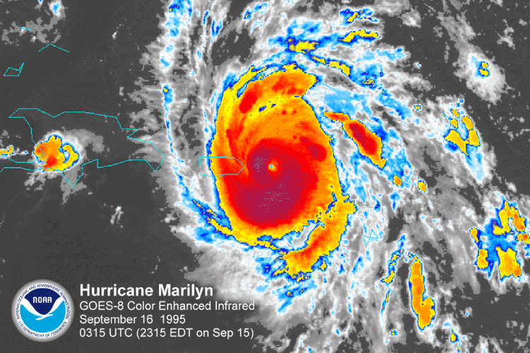Hurricane Marilyn Hurricanes in Puerto Rico 19802005