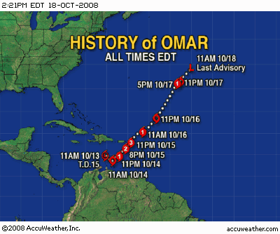 Hurricane Omar Hurricane OMAR