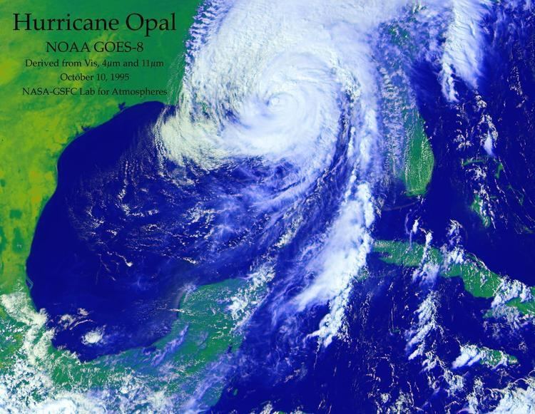 Hurricane Opal Hurricane Opal in 1995