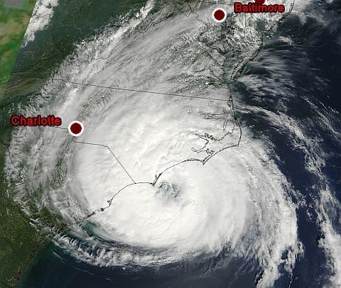 Hurricane Ophelia (2005) Hurricane Ophelia HighRes Satellite Google Earth Blog