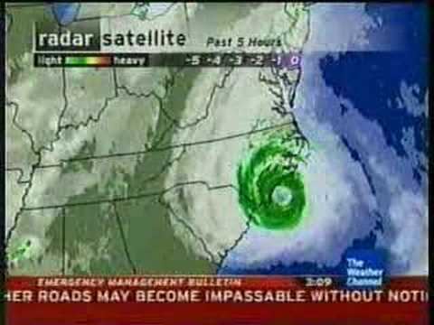 Hurricane Ophelia (2005) Wilmington NC Hurricane Ophelia local forecast Clip 2 YouTube