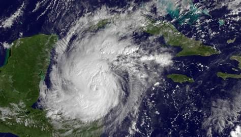 Hurricane Rina Hurricane Rina strengthens on path to Cancun Weather NBC News