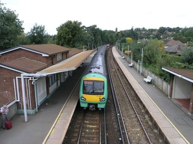 Hurst Green railway station