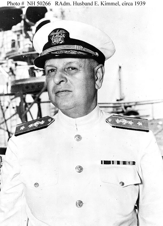 Husband E. Kimmel US PeopleKimmel Husband E Rear Admiral USN