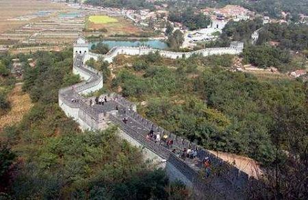 Hushan Great Wall Hushan Great Wall in Dandong Liaoning province Chinaorgcn