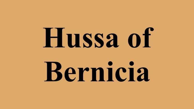 Hussa of Bernicia Hussa of Bernicia YouTube