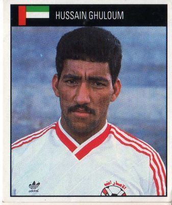 Hussain Ghuloum UNITED ARAB EMIRATES Hussain Ghuloum 460 ORBIS 1990 World Cup