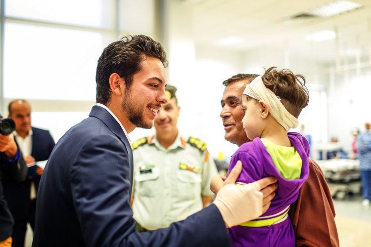 Hussein, Crown Prince of Jordan Jordan News Agency Petra Crown Prince visits cochlear implant