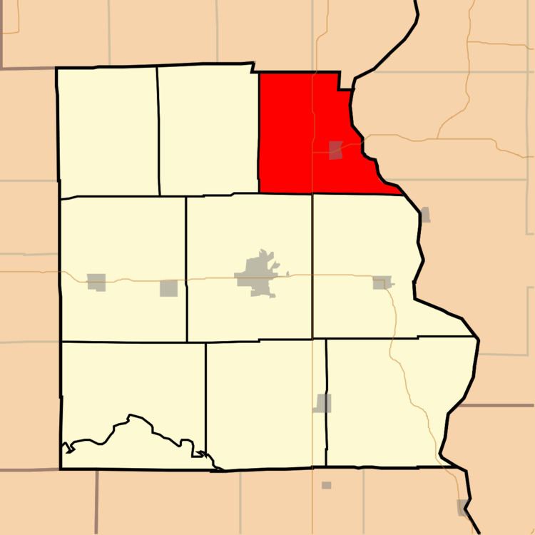 Hutsonville Township, Crawford County, Illinois