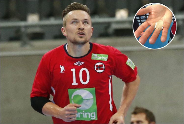 Håvard Tvedten Tvedten skadet skuddhnden Et dypt kutt Norsk hndball VG