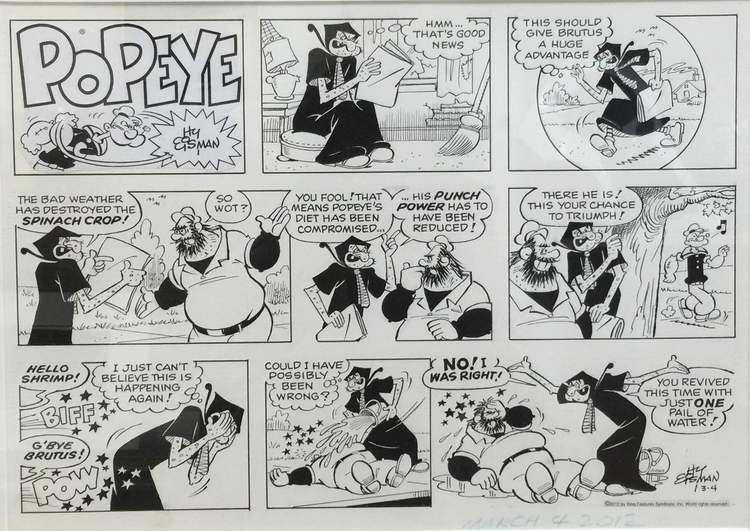 Hy Eisman Hy Eisman Popeye Van Der Plas Gallery