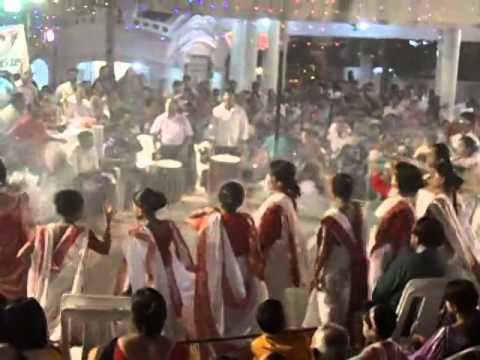 Hyderabad Kalibari Dhunuchi Nach Hyderabad Kalibari Durga Puja 2014 YouTube
