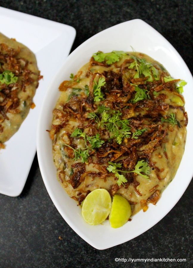 Hyderabadi haleem Haleem Recipe Hyderabadi Mutton Haleem Recipe Yummy Indian Kitchen