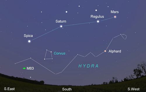 Hydra (constellation) How to find Hydra the largest constellation in the sky Astro Bob