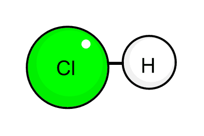 hydrogen chloride molecule