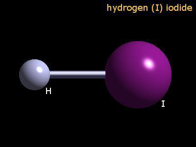 Hydrogen iodide Hydrogenhydrogen iodide WebElements Periodic Table