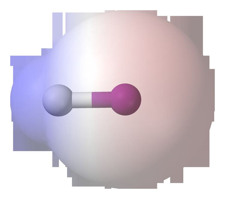 Hydrogen iodide FileHydrogeniodideelpottransparent3Dballspng Wikimedia Commons