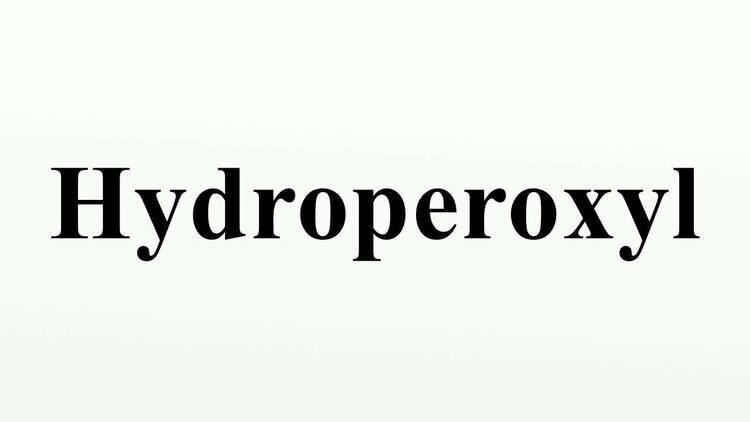 Hydroperoxyl Hydroperoxyl YouTube
