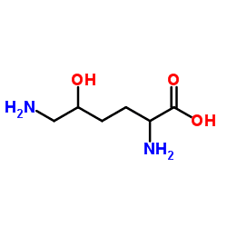Hydroxylysine 5Hydroxylysine C6H14N2O3 ChemSpider
