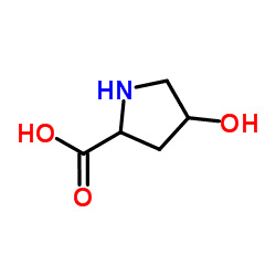 Hydroxyproline 4Hydroxyproline C5H9NO3 ChemSpider