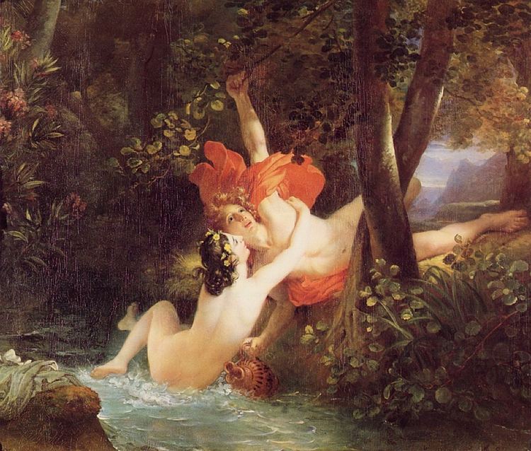 Hylas FileHylas and the Nymph by Franois Grardjpg Wikimedia Commons