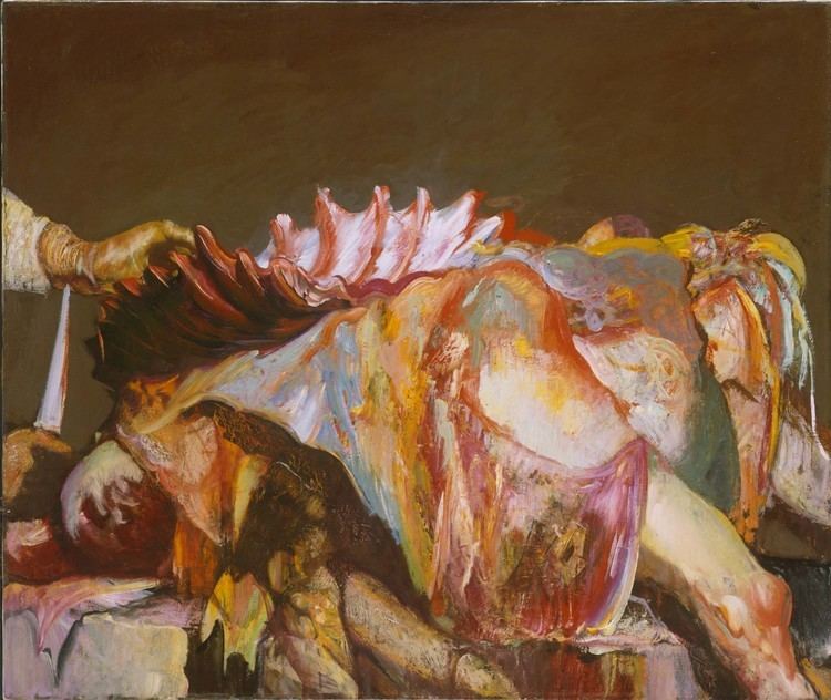Hyman Bloom Grisly painting of an autopsy Hyman Bloom WTF