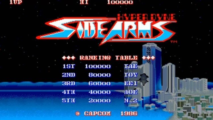Hyper Dyne Side Arms Side Arms Hyper Dyne Part 1 of 4 1986 Capcom Mame Retro Arcade