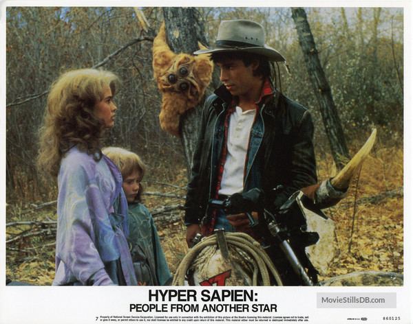 Hyper Sapien: People from Another Star Sapien People from Another Star Lobby card with Sydney Penny