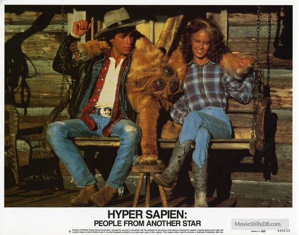 Hyper Sapien: People from Another Star Sapien People from Another Star Lobby card with Sydney Penny