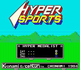 Hyper Sports Hyper Sports Videogame by Konami