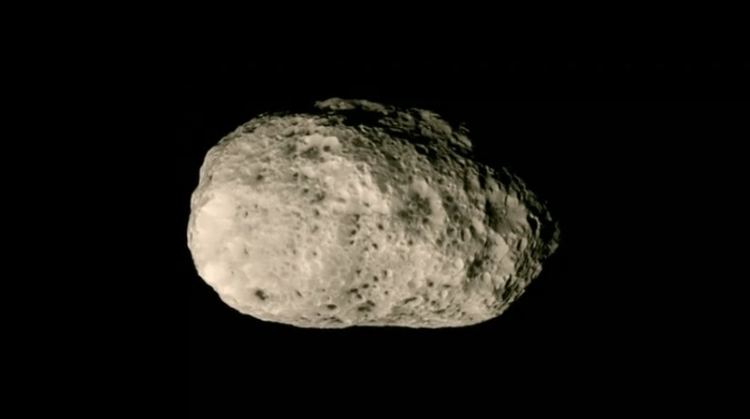 Hyperion (moon) Hyperion Moon of Saturn Flyby wordlessTech