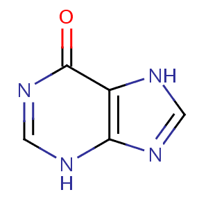 Hypoxanthine bmse000094 Hypoxanthine at BMRB