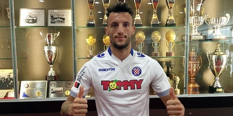 Hysen Memolla Hysen Memolla i slubeno Hajdukov HNK Hajduk Split