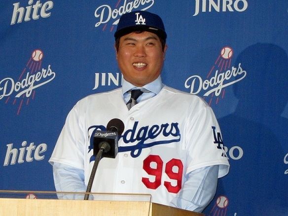 Hyun-jin Ryu Dodgers Introduce Hyunjin Ryu Think Blue LA