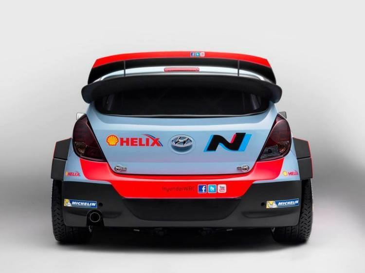 Hyundai Motorsport Hyundai Motorsport unveils i20 WRC in 2014 colors Biser3a