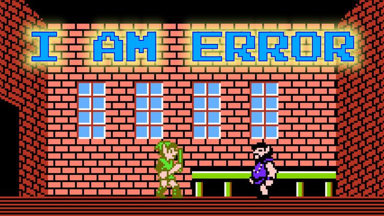 I am Error What39s Up with the I Am Error Guy in Zelda II Legends of