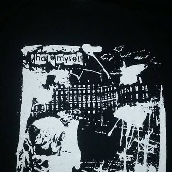 I Hate Myself (band) I HATE MYSELF tshirt hardcore punk emo from Bundschuhconspiracy