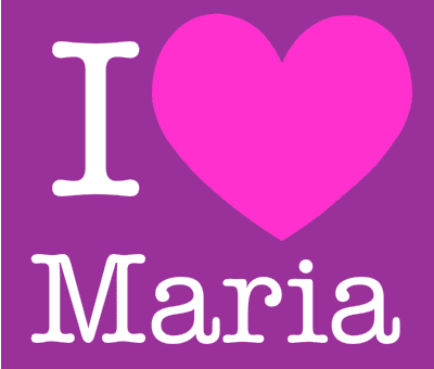 I Love Maria I love Maria cr par louloute iLoveGeneratorcom