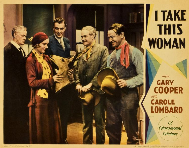 I Take This Woman (1931 film) I Take This Woman 1931