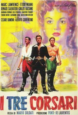 I tre corsari movie poster