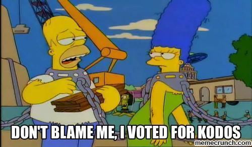 I Voted for Kodos Don39t blame me i voted for kodos