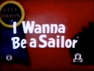 I Wanna Be a Sailor movie poster