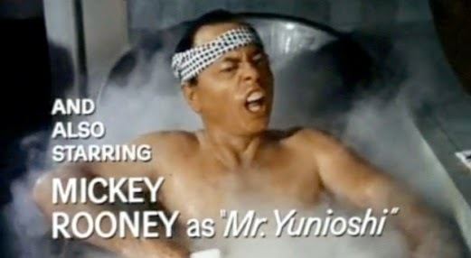 I. Y. Yunioshi Go Retro Mickey Rooneys Racist Role