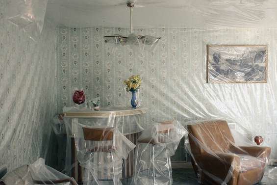 Iain Baxter& Iain Baxter Reimagines His 1966 Bagged Place Installation