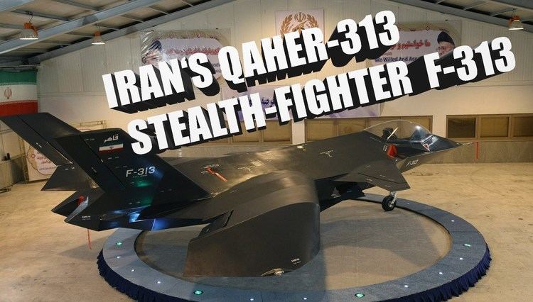 IAIO Qaher-313 Qaher313 Iranian Stealth Fighter Aircraft Unveiled HD YouTube