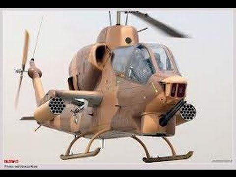 IAIO Toufan Iran military Toufan 2 attack helicopter Upgraded Bell AH1 Cobra
